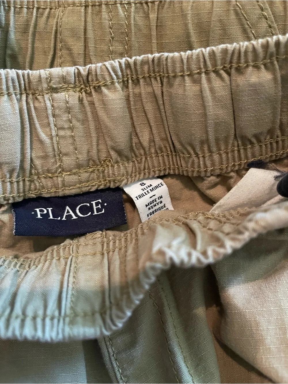 *BUNDLE* 2 boys khaki shorts children’s place school uniform size 8 slim